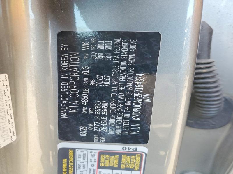 2023 Kia Sportage მანქანა იყიდება აუქციონზე, vin: KNDPUCAF2P7164374, აუქციონის ნომერი: 64536886