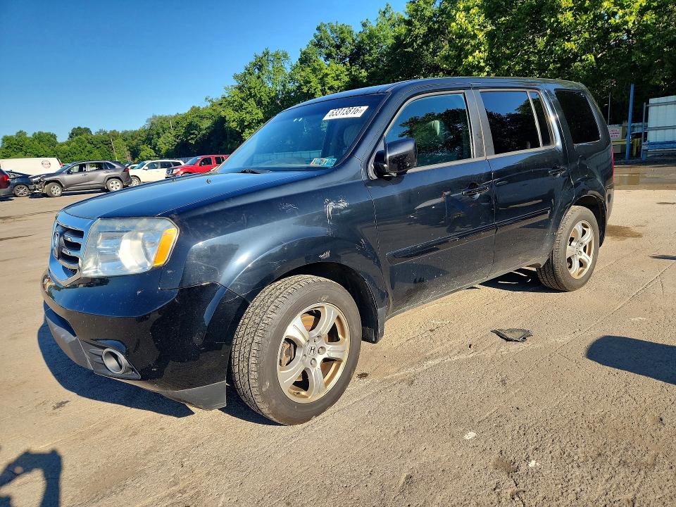 63313816 :رقم المزاد ، 5FNYF4H49DB076954 vin ، 2013 Honda Pilot مزاد بيع