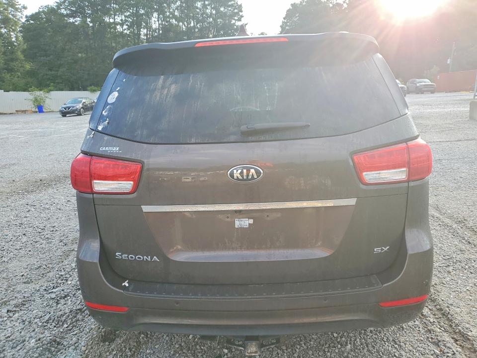2017 Kia Sedona მანქანა იყიდება აუქციონზე, vin: KNDMC5C17H6326459, აუქციონის ნომერი: 64375096