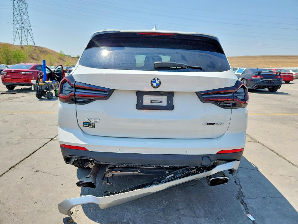 2022 Bmw X3 მანქანა იყიდება აუქციონზე, vin: 5UX53DP02N9M87438, აუქციონის ნომერი: 64248646