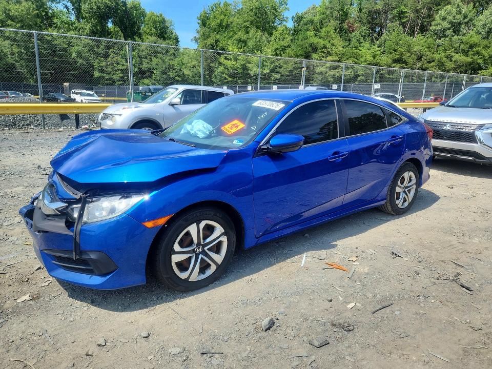 Продаж на аукціоні авто 2018 Honda Civic, vin: 19XFC2F59JE203946, номер лоту: 63570626