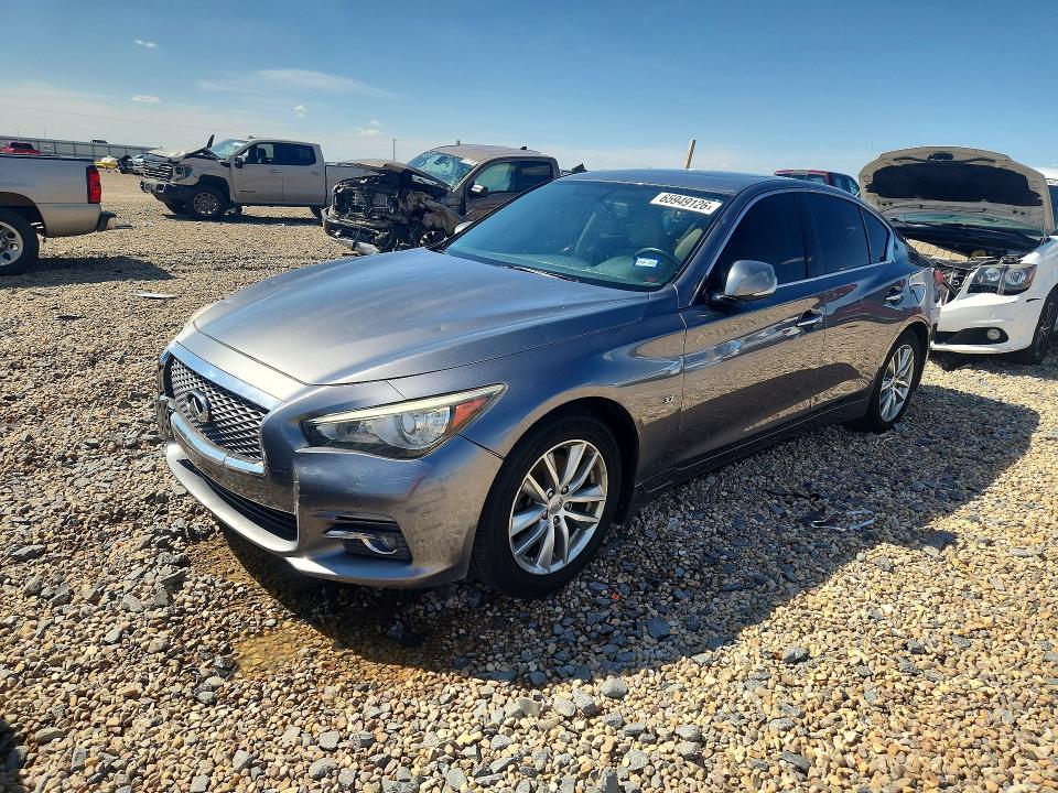 Продаж на аукціоні авто 2015 Infiniti Q50, vin: JN1BV7AR1FM395813, номер лоту: 65949126