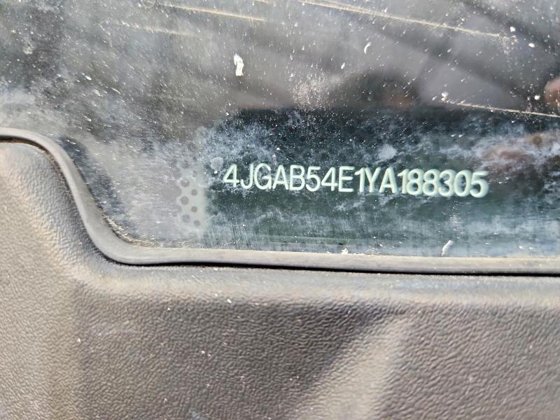 Продаж на аукціоні авто 2000 Mercedes-benz Ml, vin: 4JGAB54E1YA188305, номер лоту: 65868656