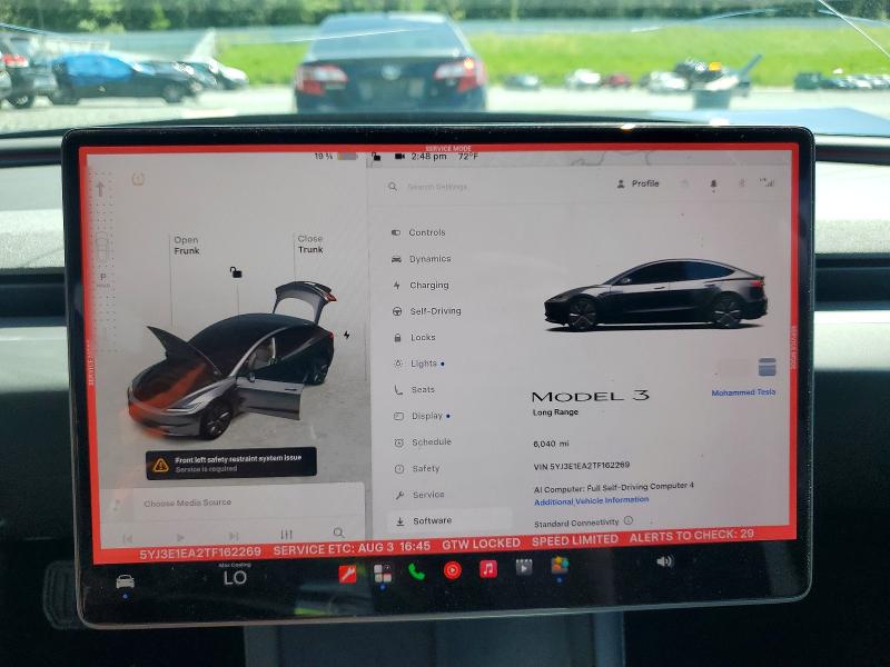 63923306 :رقم المزاد ، 5YJ3E1EA2TF162269 vin ، 2026 Tesla Model 3 مزاد بيع