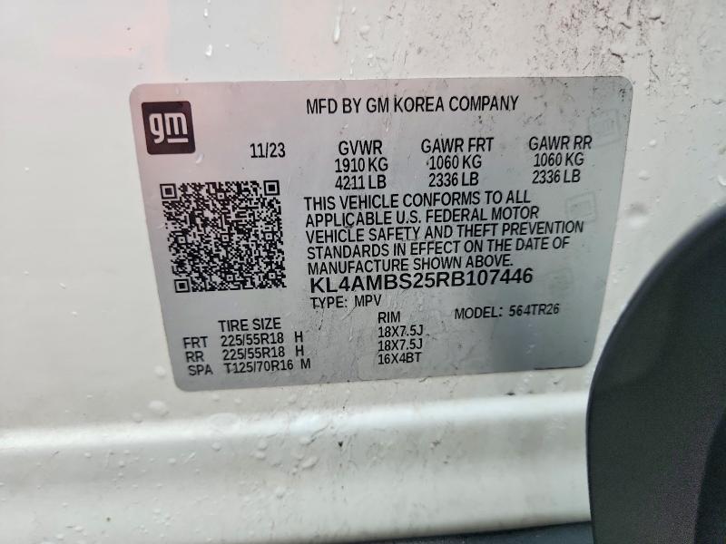 Aukcja sprzedaży 2024 Buick Encore Gx, vin: KL4AMBS25RB107446, numer aukcji: 65116506