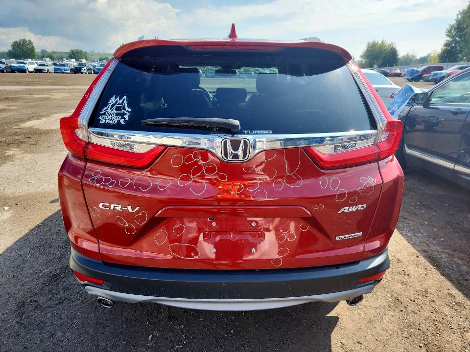 2019 Honda Cr-v მანქანა იყიდება აუქციონზე, vin: 2HKRW2H98KH137696, აუქციონის ნომერი: 66716186