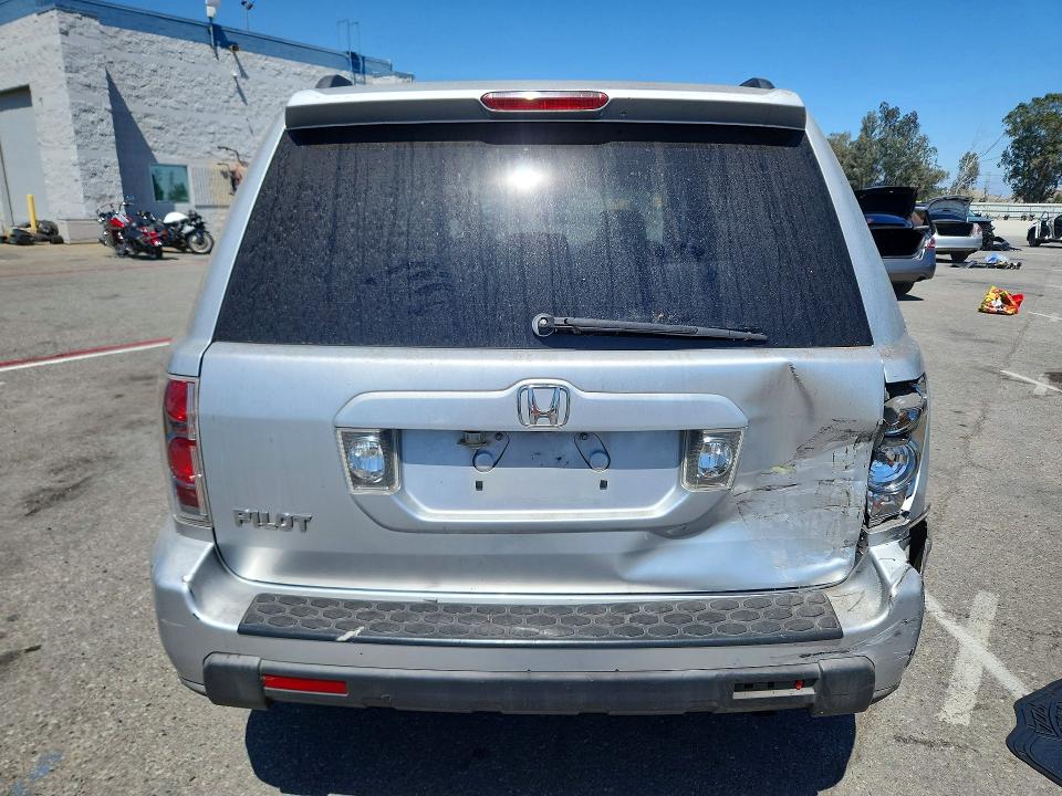 2006 Honda Pilot მანქანა იყიდება აუქციონზე, vin: 5FNYF28576B027221, აუქციონის ნომერი: 63425816