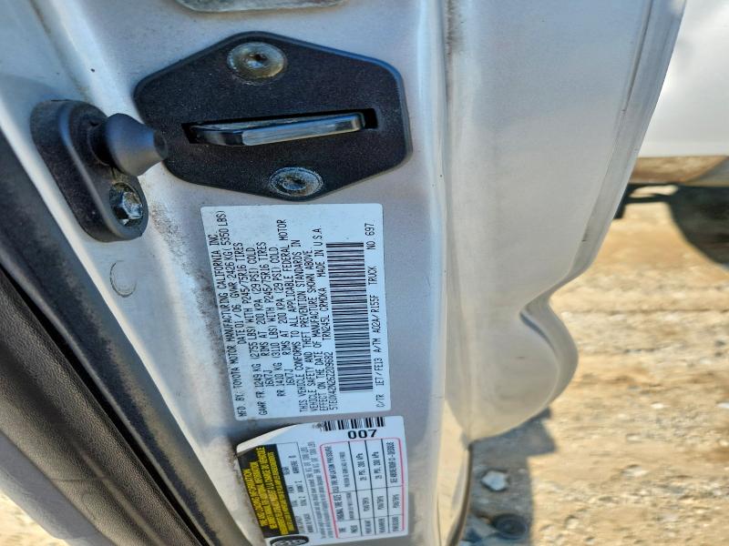 2006 Toyota Tacoma მანქანა იყიდება აუქციონზე, vin: 5TEUX42N26Z209682, აუქციონის ნომერი: 64853056