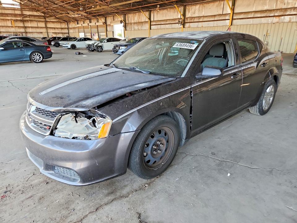 63689496 :رقم المزاد ، 1C3CDZAB7EN189928 vin ، 2014 Dodge Avenger مزاد بيع