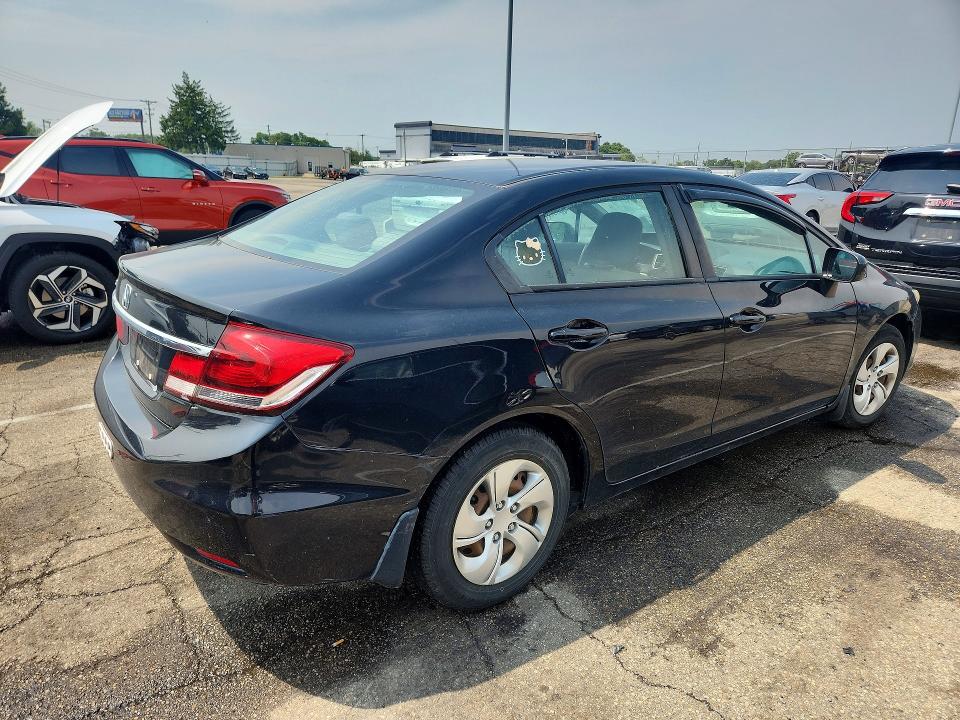 64476976 :رقم المزاد ، 19XFB2F52FE079903 vin ، 2015 Honda Civic مزاد بيع