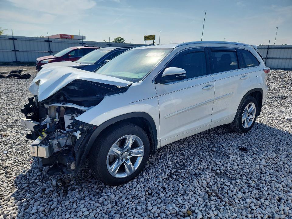 2015 Toyota Highlander მანქანა იყიდება აუქციონზე, vin: 5TDDKRFH7FS120087, აუქციონის ნომერი: 66180766