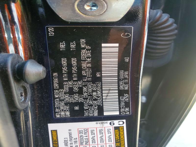 Продажа на аукционе авто 2021 Toyota 4runner, vin: JTEKU5JR8M5896463, номер лота: 65102016