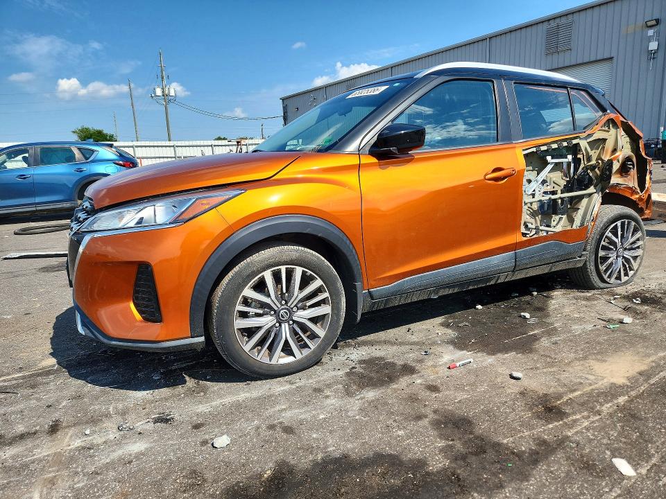 65825386 :رقم المزاد ، 3N1CP5CV9ML493010 vin ، 2021 Nissan Kicks مزاد بيع