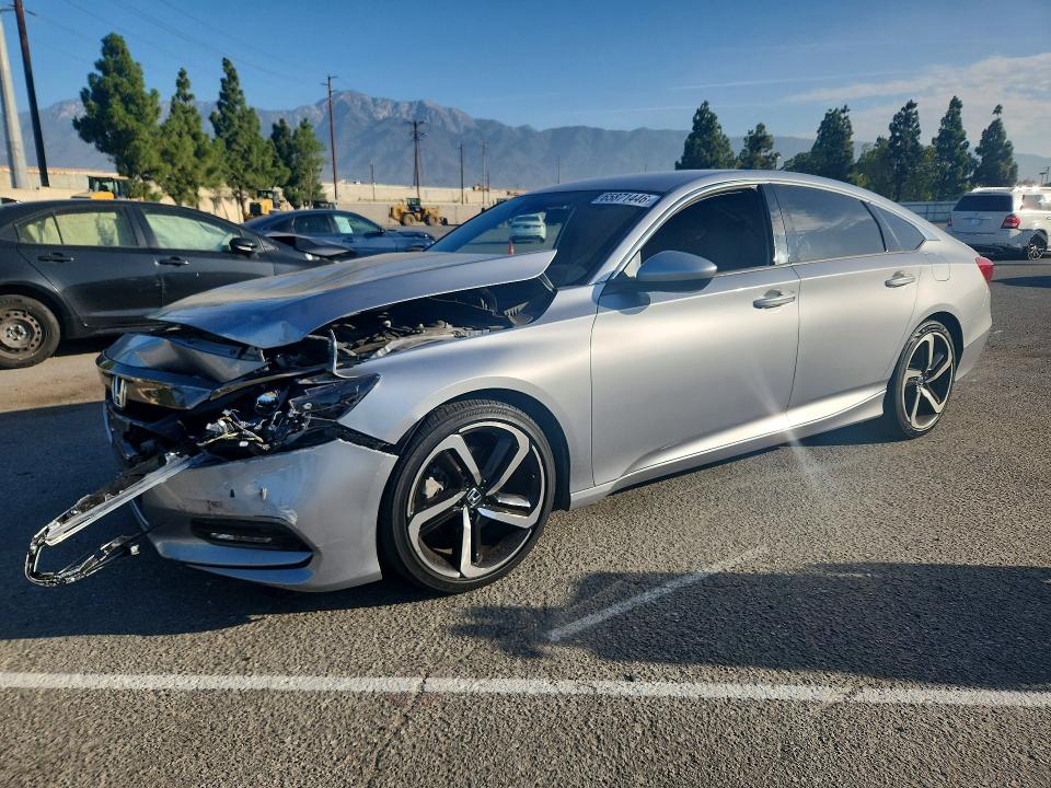 65871446 :رقم المزاد ، 1HGCV1F31KA154849 vin ، 2019 Honda Accord مزاد بيع