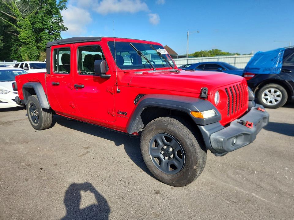 64017586 :رقم المزاد ، 1C6HJTAG5ML511289 vin ، 2021 Jeep Gladiator مزاد بيع