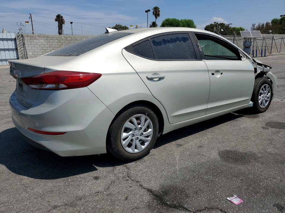 64493236 :رقم المزاد ، 5NPD74LF3HH190329 vin ، 2017 Hyundai Elantra مزاد بيع