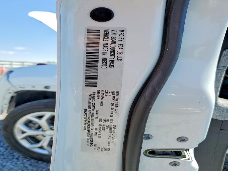 63524306 :رقم المزاد ، 3C4NJDBNXRT119435 vin ، 2024 Jeep Compass مزاد بيع