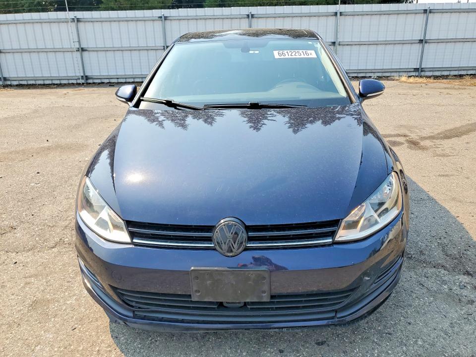 2017 Volkswagen Golf მანქანა იყიდება აუქციონზე, vin: 3VW217AU2HM031692, აუქციონის ნომერი: 66122516