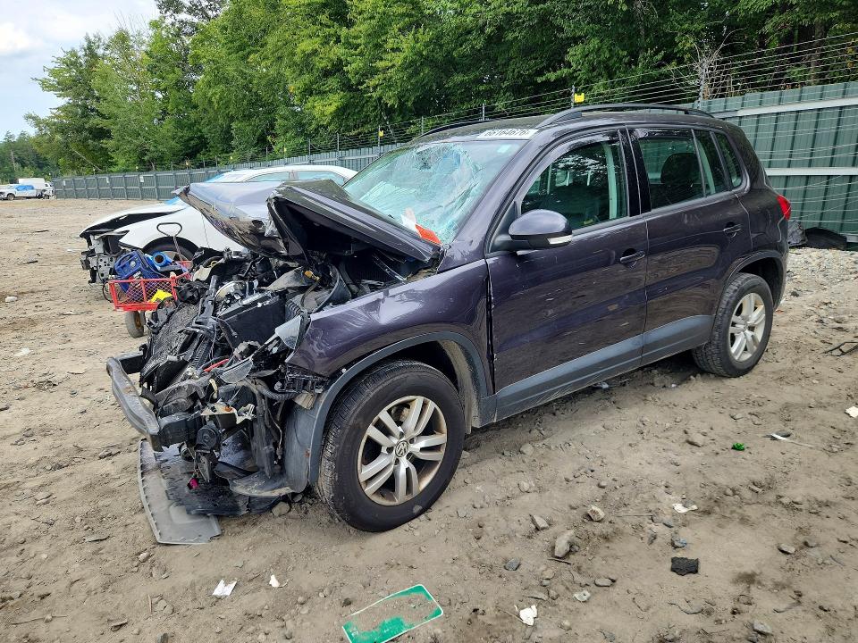 66164676 :رقم المزاد ، WVGBV7AX8GW592605 vin ، 2016 Volkswagen Tiguan مزاد بيع