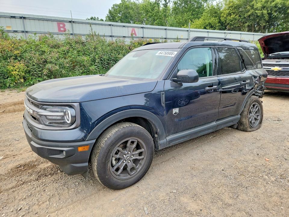 Auction sale of the 2023 Ford Bronco Sport, vin: 3FMCR9B63PRD51578, lot number: 64758986