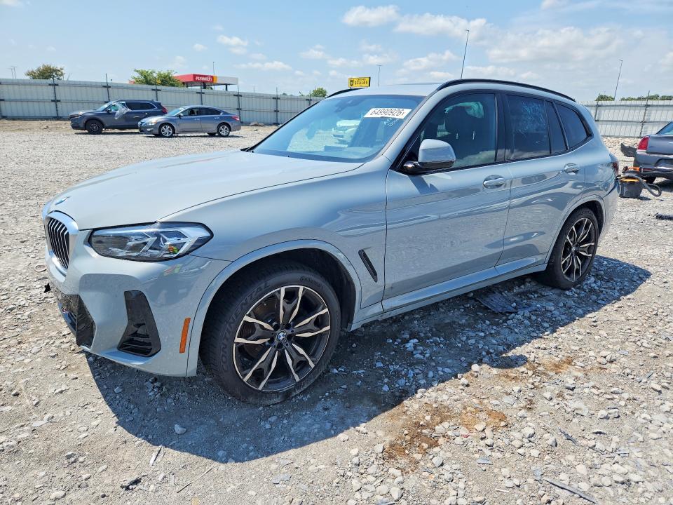 2022 Bmw X3 მანქანა იყიდება აუქციონზე, vin: 5UX53DP05N9K83815, აუქციონის ნომერი: 64990926