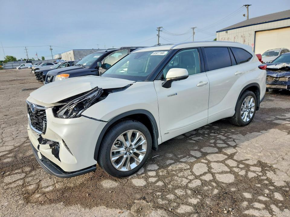 Продаж на аукціоні авто 2021 Toyota Highlander Hybrid, vin: 5TDXBRCH4MS521241, номер лоту: 65927166