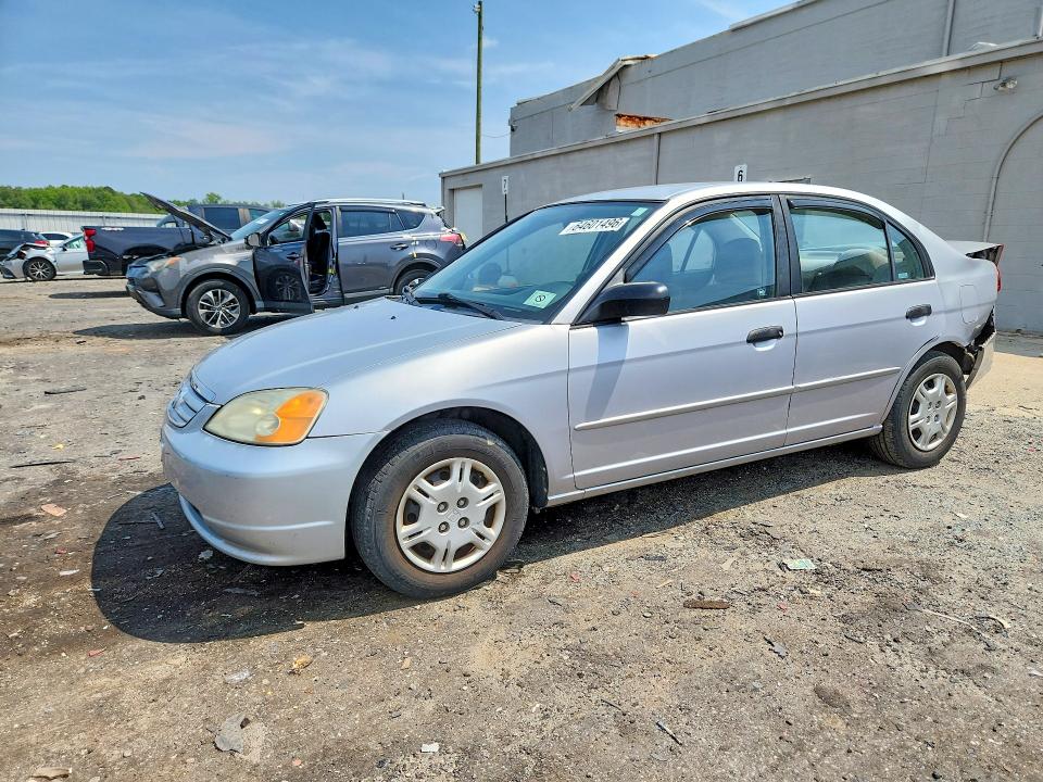 64601496 :رقم المزاد ، 1HGES16541L074547 vin ، 2001 Honda Civic مزاد بيع