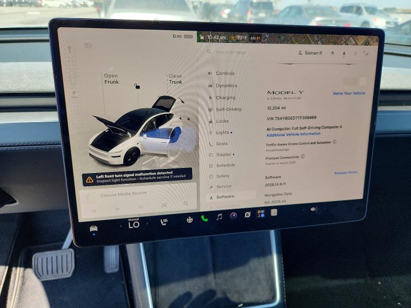 Aukcja sprzedaży 2026 Tesla Model Y, vin: 7SAYGDED7TF389469, numer aukcji: 63560556