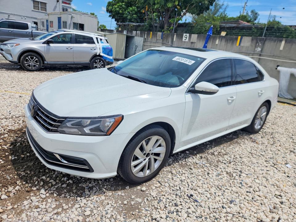 Auction sale of the 2018 Volkswagen Passat, vin: 1VWBA7A35JC021219, lot number: 66551876