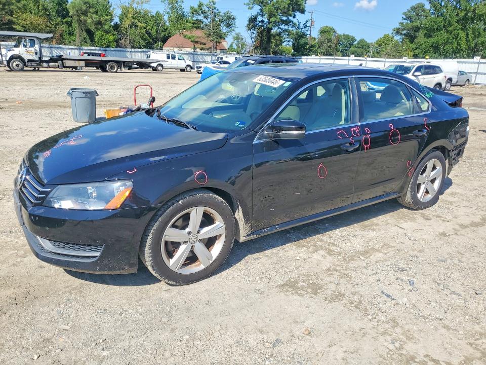 63505846 :رقم المزاد ، 1VWBP7A33DC123430 vin ، 2013 Volkswagen Passat مزاد بيع