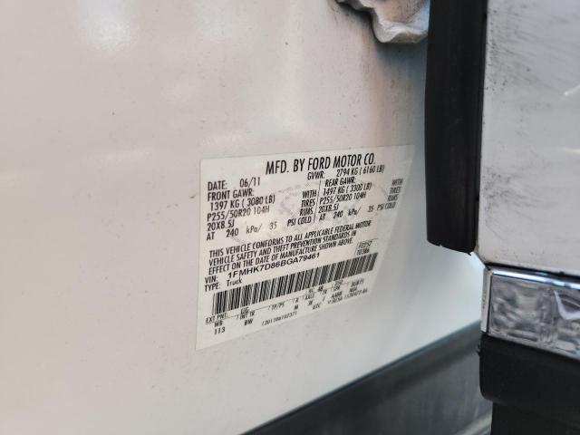 Продаж на аукціоні авто 2011 Ford Explorer, vin: 1FMHK7D86BGA79461, номер лоту: 66250646