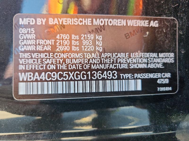 Aukcja sprzedaży 2016 Bmw 428, vin: WBA4C9C5XGG136493, numer aukcji: 66061556