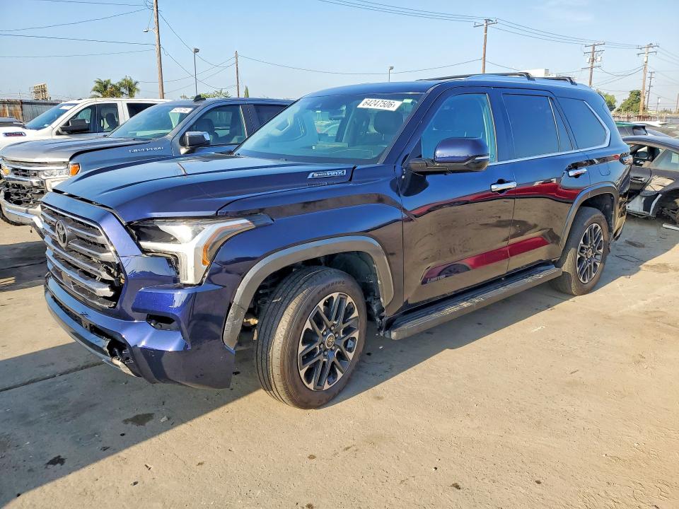 2024 Toyota Sequoia მანქანა იყიდება აუქციონზე, vin: 7SVAAABA5RX039531, აუქციონის ნომერი: 64247506