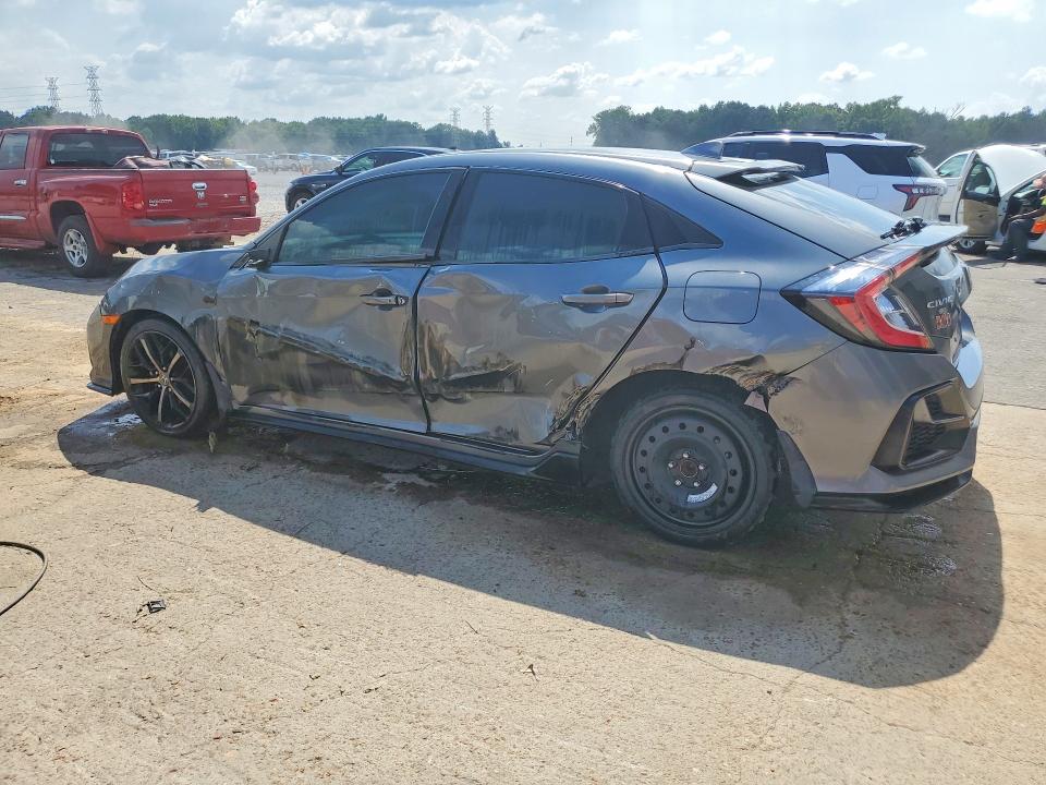 2021 Honda Civic მანქანა იყიდება აუქციონზე, vin: SHHFK7H43MU215544, აუქციონის ნომერი: 63370926
