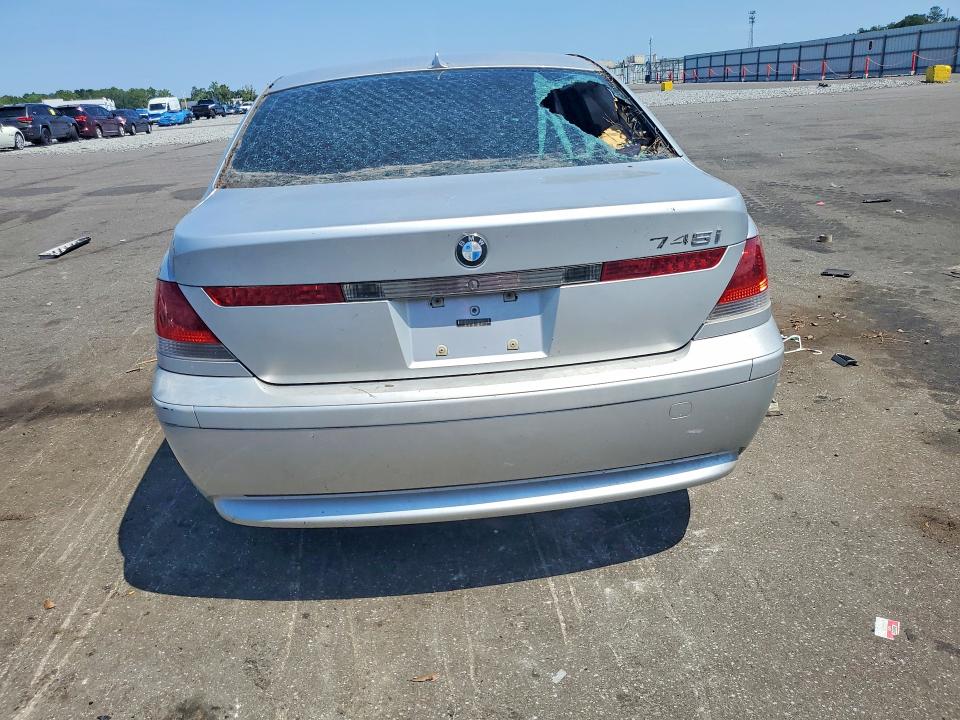 65799466 :رقم المزاد ، WBAGL63463DP64548 vin ، 2003 Bmw 745 مزاد بيع