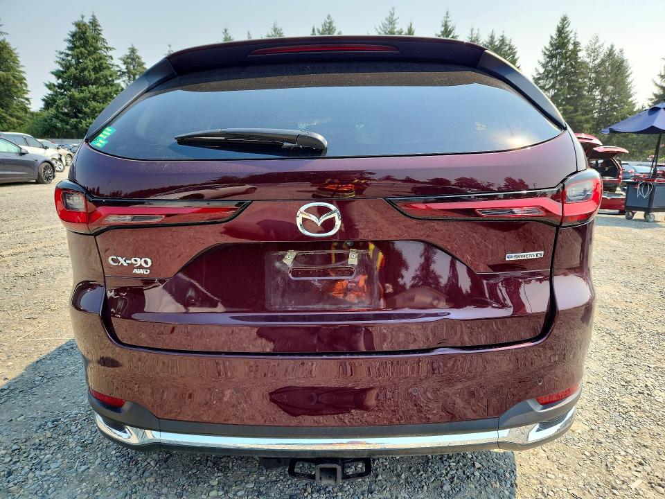 2024 Mazda Cx-90 მანქანა იყიდება აუქციონზე, vin: JM3KKDHD8R1189450, აუქციონის ნომერი: 63336706