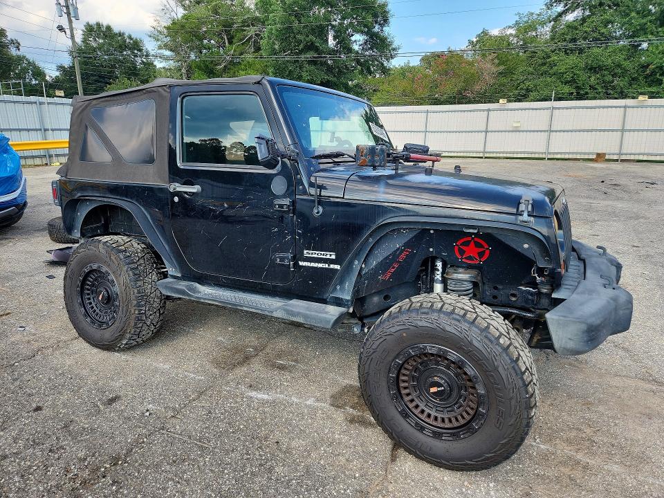 63200486 :رقم المزاد ، 1C4AJWAG1CL110736 vin ، 2012 Jeep Wrangler مزاد بيع