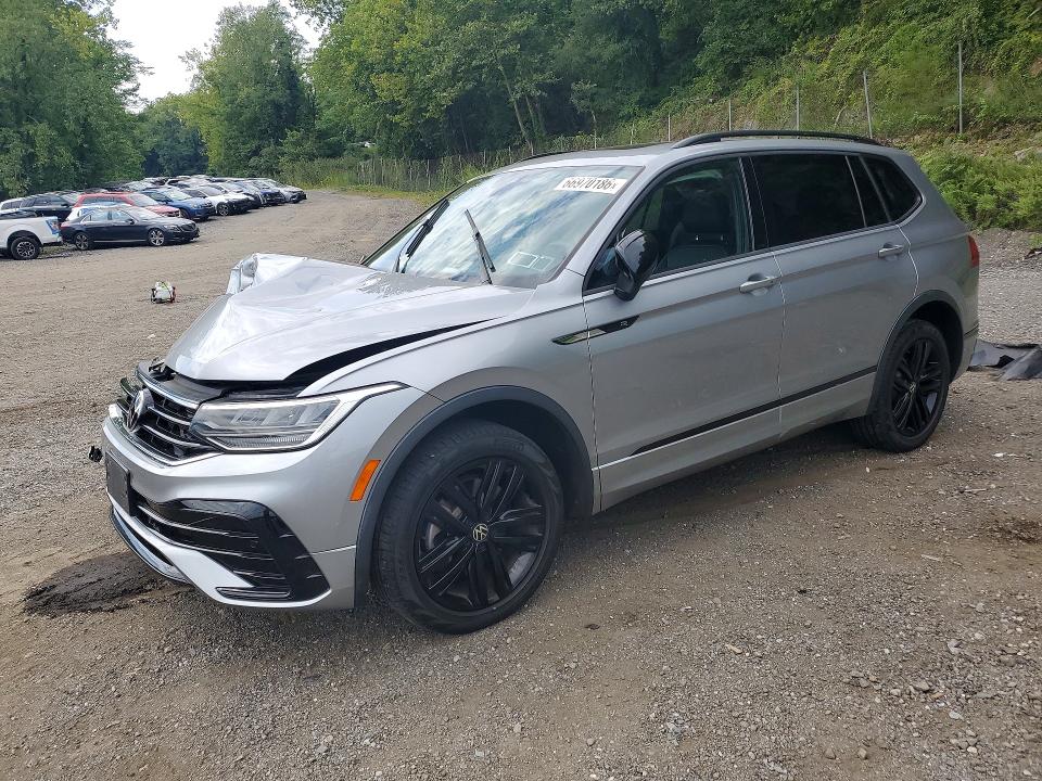 2022 Volkswagen Tiguan მანქანა იყიდება აუქციონზე, vin: 3VV8B7AX2NM146827, აუქციონის ნომერი: 66970186
