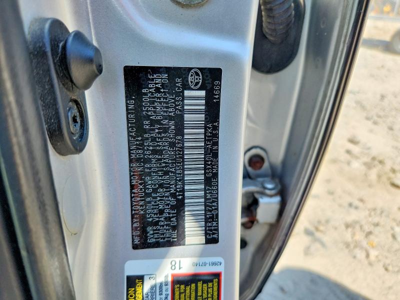 64258476 :رقم المزاد ، 4T1BK1EB5EU127678 vin ، 2014 Toyota Avalon مزاد بيع