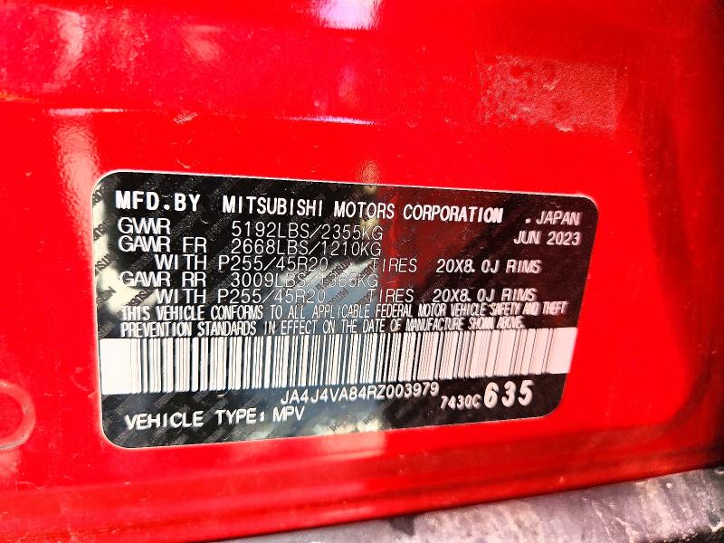 Aukcja sprzedaży 2024 Mitsubishi Outlander, vin: JA4J4VA84RZ003979, numer aukcji: 66023686
