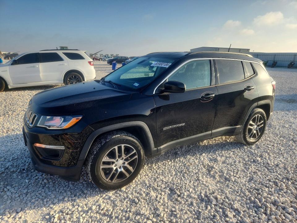 Auction sale of the 2018 Jeep Compass, vin: 3C4NJCBB0JT227325, lot number: 65980186