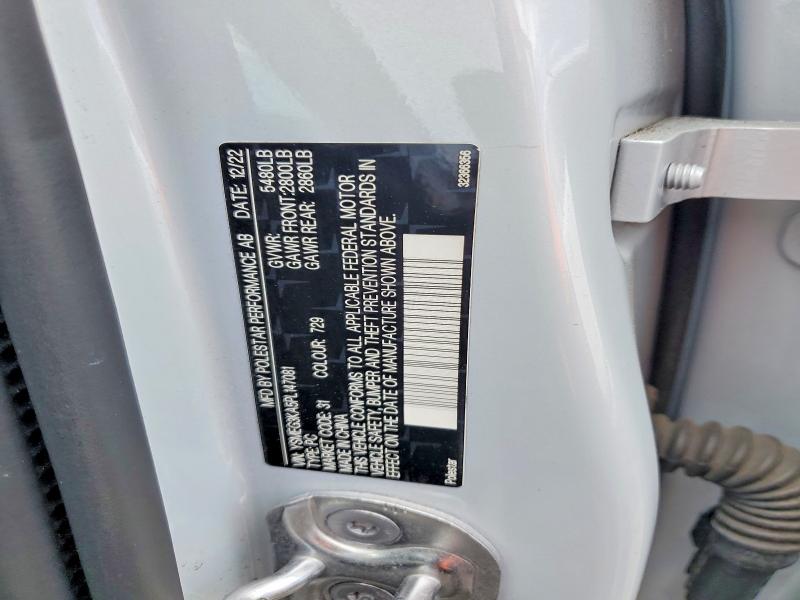 Aukcja sprzedaży 2023 Polestar 2, vin: YSMEG3KA5PL147081, numer aukcji: 64854306