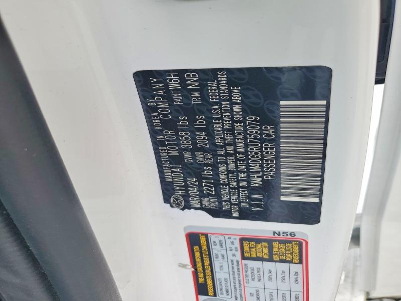Aukcja sprzedaży 2024 Hyundai Elantra, vin: KMHLM4DG5RU759079, numer aukcji: 67324326