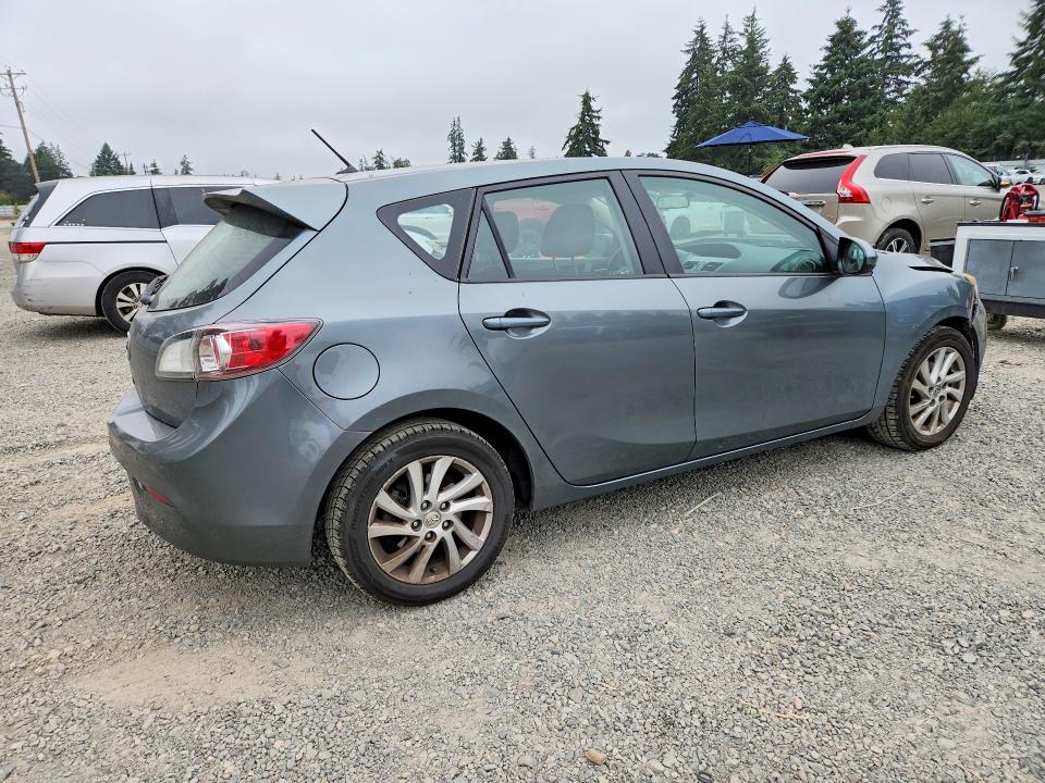 2012 Mazda 3 მანქანა იყიდება აუქციონზე, vin: JM1BL1L88C1596321, აუქციონის ნომერი: 64319806