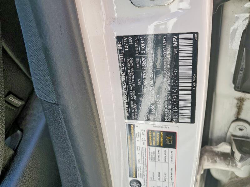 Продажа на аукционе авто 2020 Mercedes-benz Gle, vin: 4JGFB4KBXLA122496, номер лота: 64652866