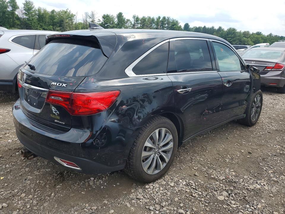 64414416 :رقم المزاد ، 5FRYD4H6XGB041589 vin ، 2016 Acura Mdx مزاد بيع