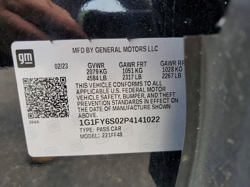 Продаж на аукціоні авто 2023 Chevrolet Bolt Euv, vin: 1G1FY6S02P4141022, номер лоту: 64370516