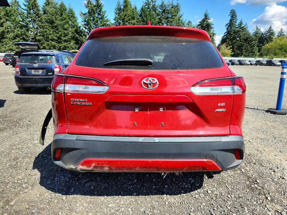 Aukcja sprzedaży 2022 Toyota Corolla Cross, vin: 7MUCAABG3NV025821, numer aukcji: 64856596