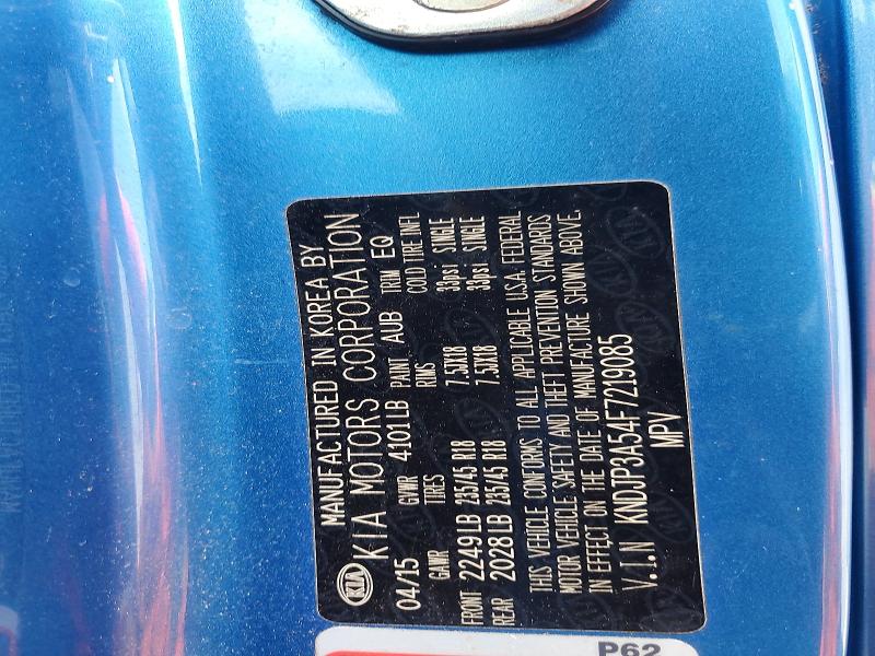 Aukcja sprzedaży 2015 Kia Soul, vin: KNDJP3A54F7219085, numer aukcji: 65722566