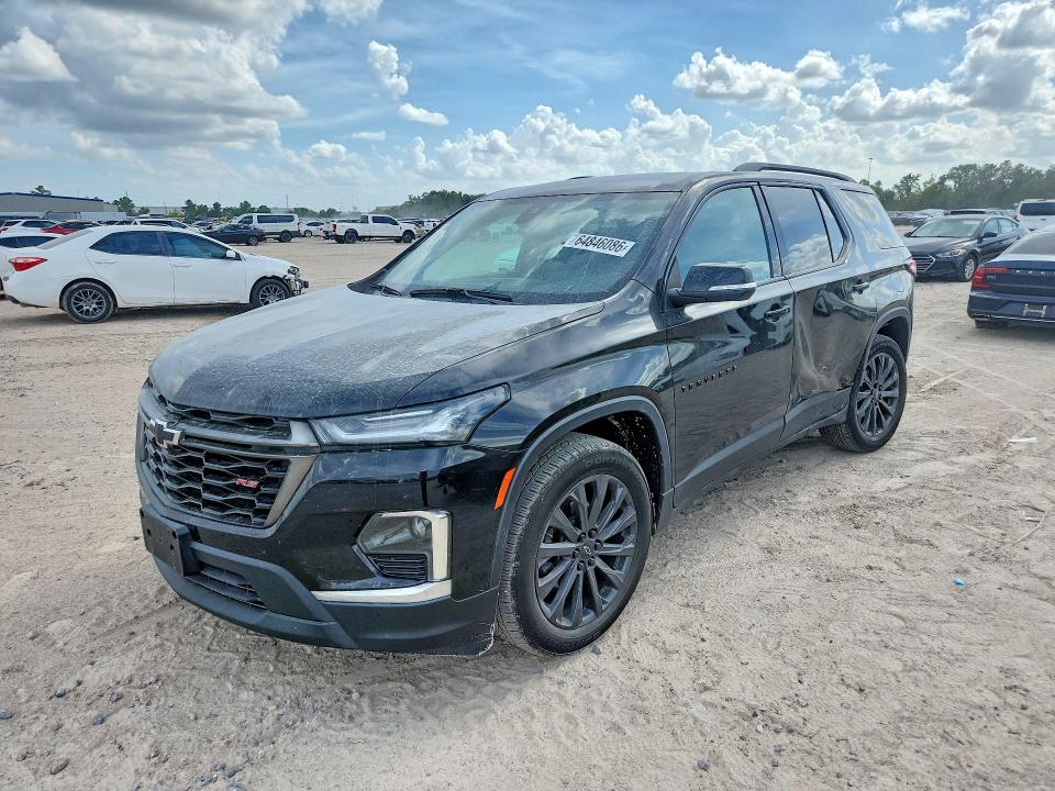 64846086 :رقم المزاد ، 1GNERJKW6NJ115553 vin ، 2022 Chevrolet Traverse مزاد بيع
